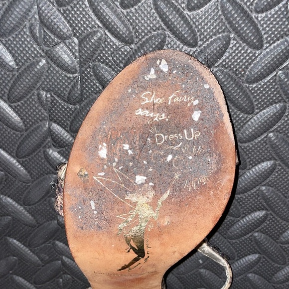 Beverly Feldman Snake Print Embellished Heels gem rhinestone sexy hot glam bling - Picture 6 of 9